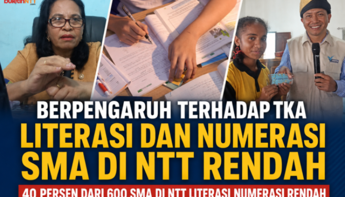40 Persen SMA di NTT Masih RendahLiterasi dan Numerasi, Dinas Pendidikan Ungkap Penyebabnya