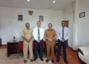 Hari Pertama Menjabat Sekda Ende, Geby Dalla Terima Tim Ombudsman NTT